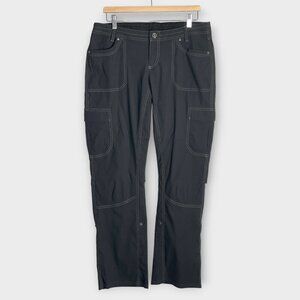 Kuhl Roll Cuff Pants Womans 14 Gray Performance Hiking Outdoor